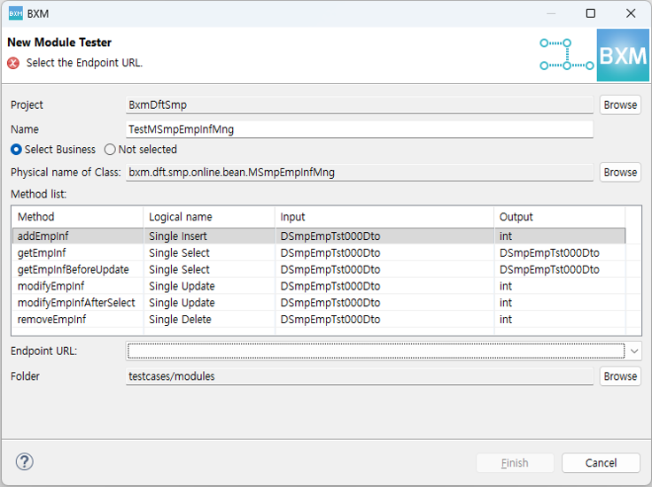 Creating a Module Test