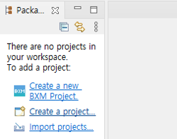 Create a New BXM Project