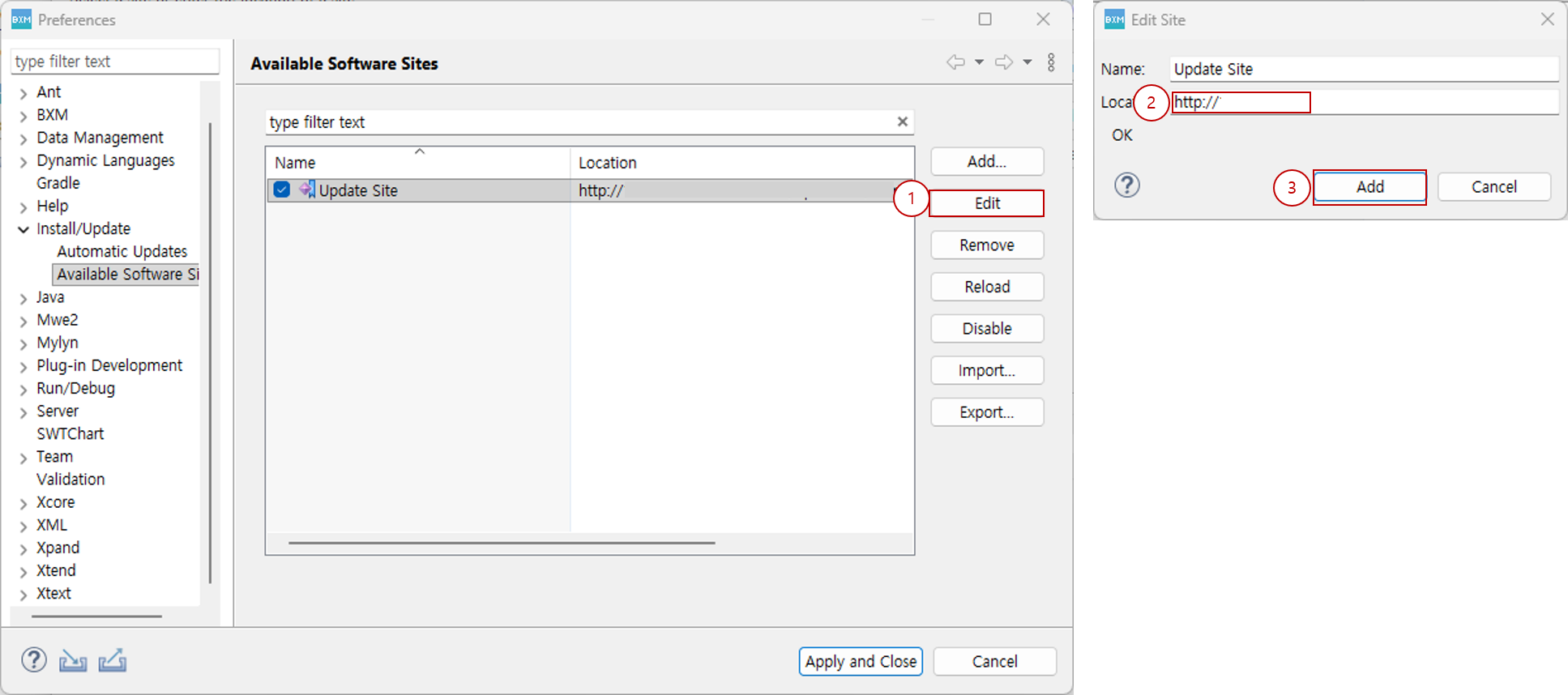 Install New Software