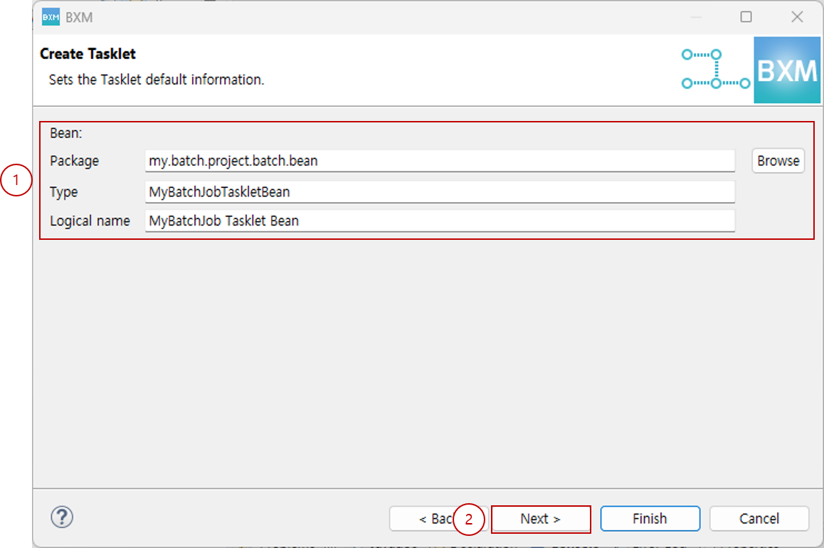 Taskelt creation page