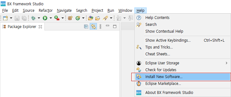 Install New Software