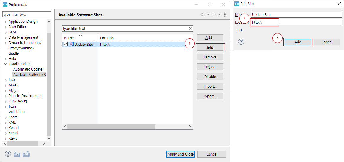 Install New Software